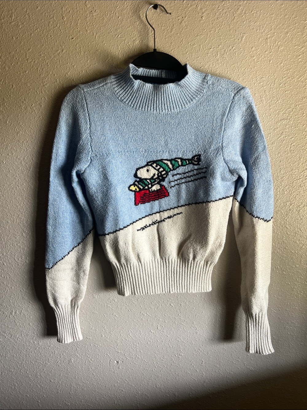 American Eagle Outfitters Snoopy Mockneck Sweater